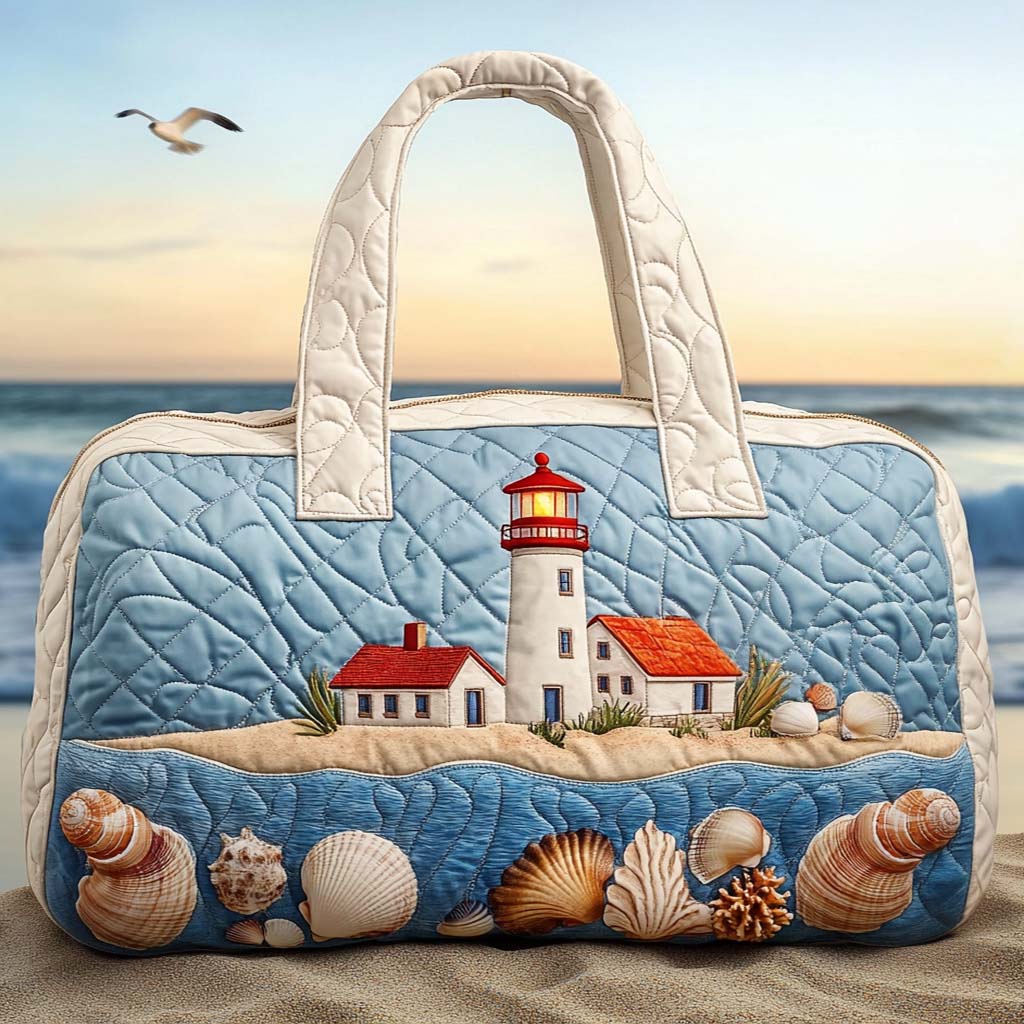 Borsa a Spalla Trapuntata Seaside Glow