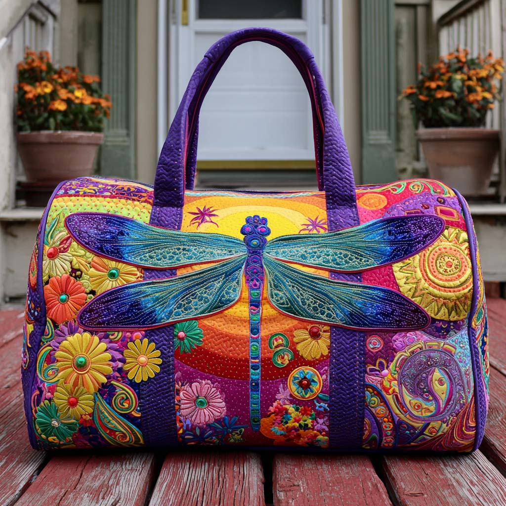 Borsa a Tracolla Trapuntata Silken Skies