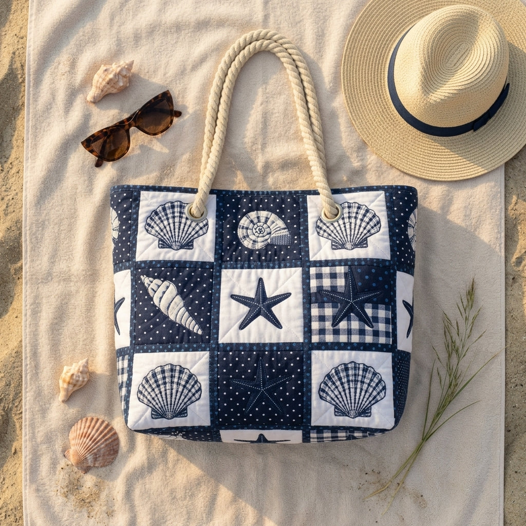 Borsa da Spiaggia - Serenità di Conchiglie