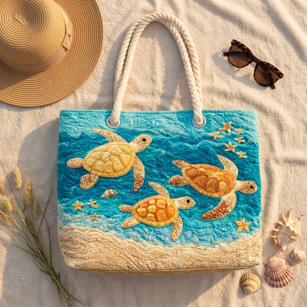 Borsa da Spiaggia - Costa della Tartaruga Dorata