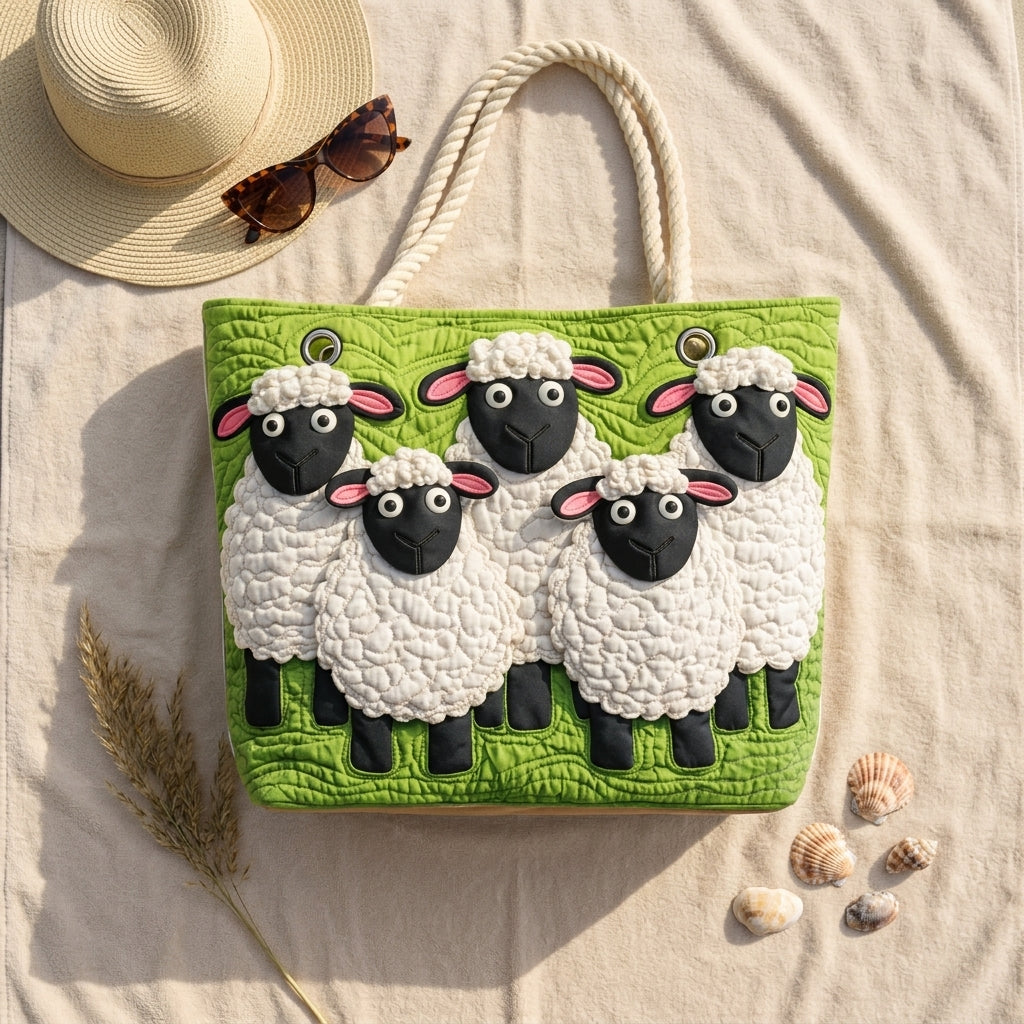 Borsa da Spiaggia - Cielo di Pecore
