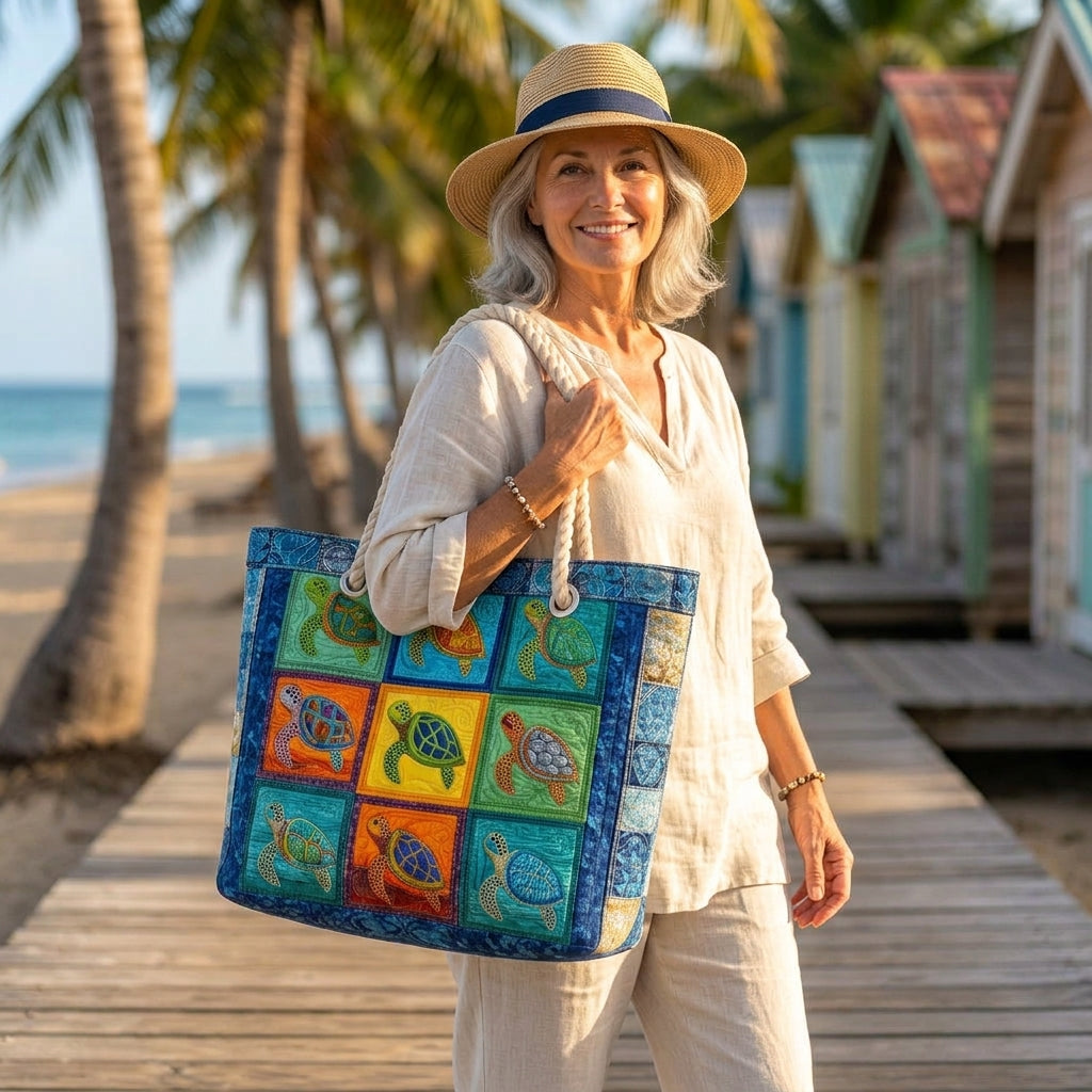 Borsa da Spiaggia - Tartaruga Tranquilla