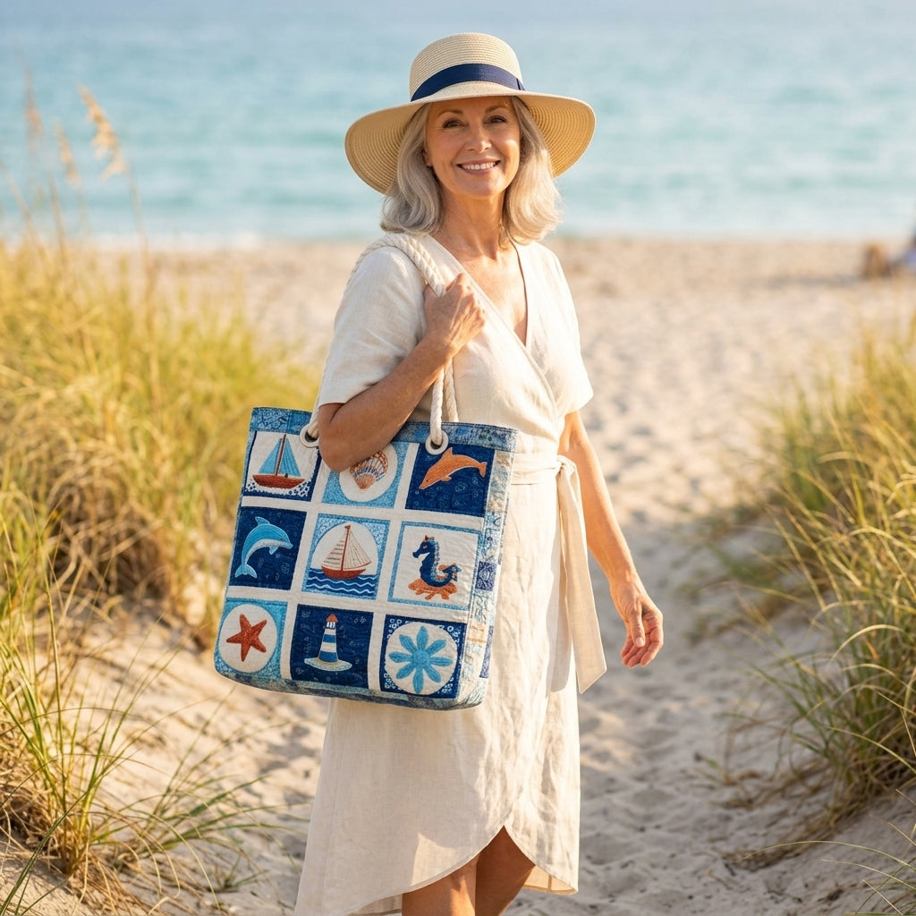 Borsa da Spiaggia - Creature Marine