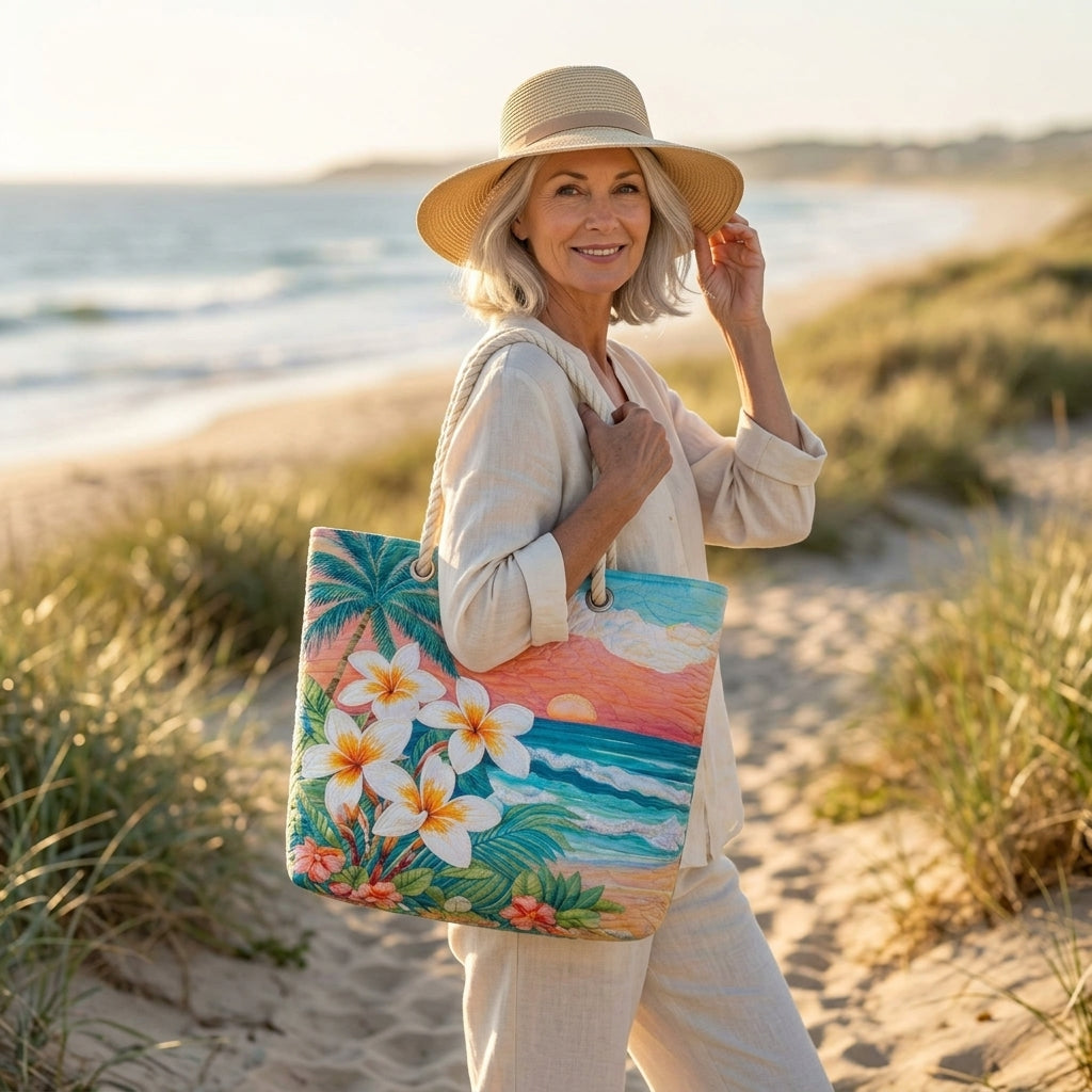 Borsa da Spiaggia - Spirito Tropicale