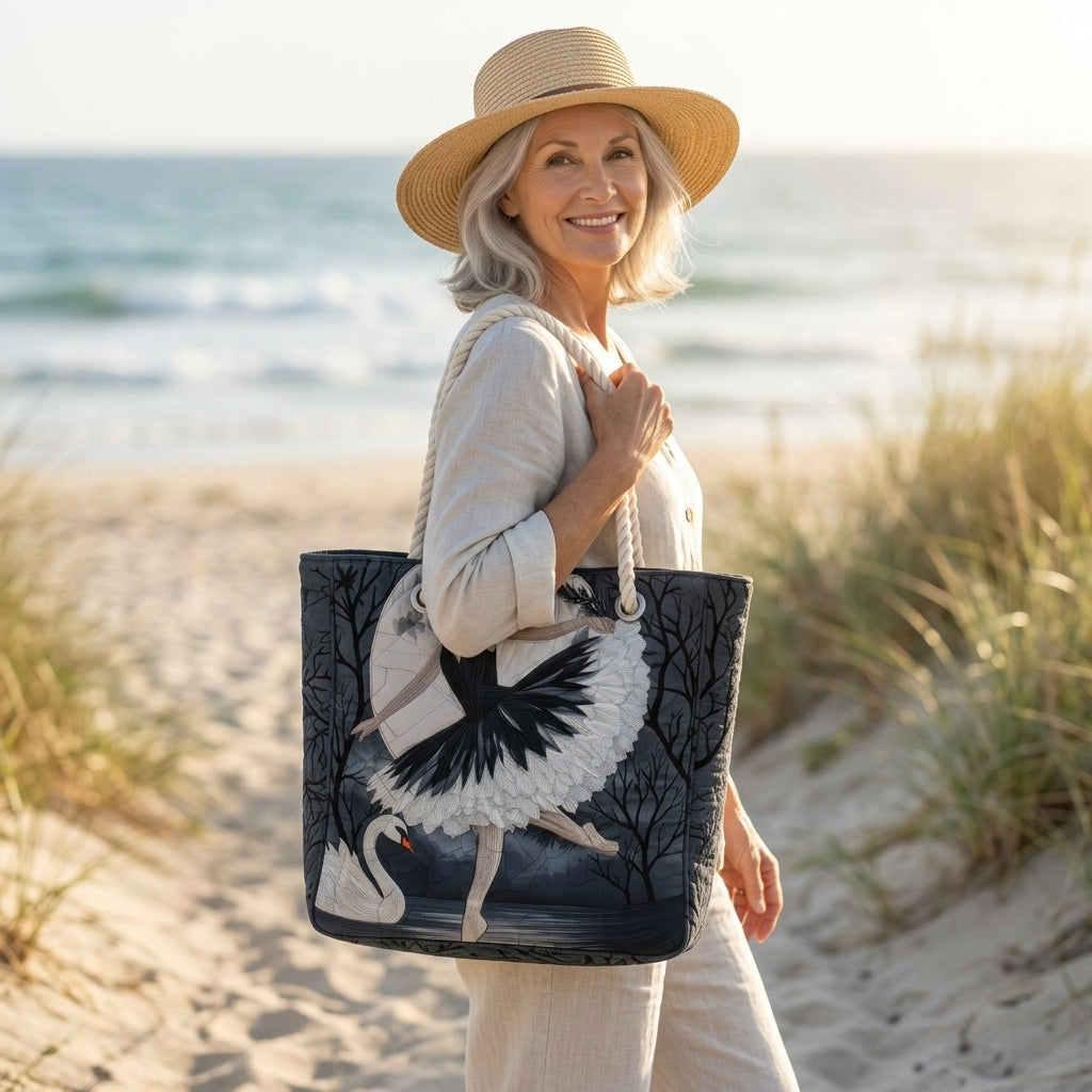 Borsa da Spiaggia - Elegante Ballerina
