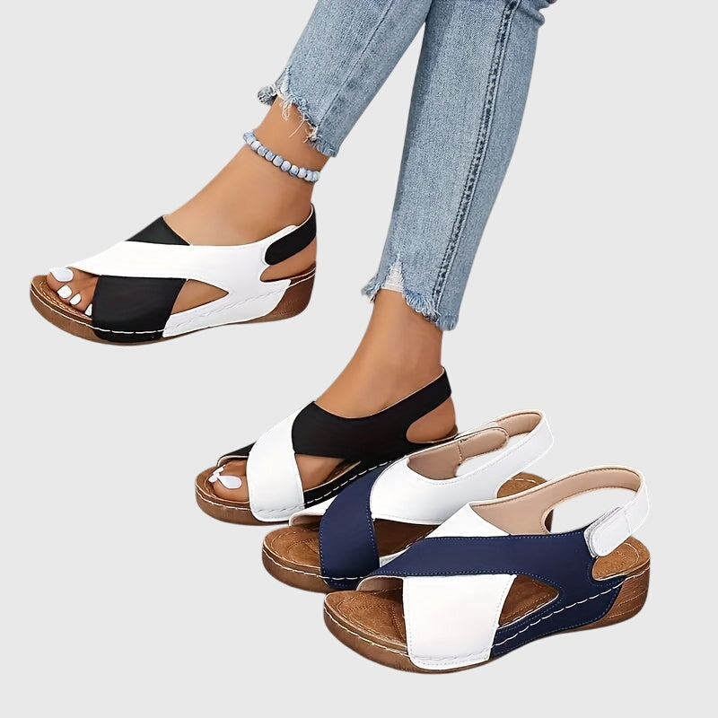 Angelina™ | Sandali in Camoscio con Soletta Comfort