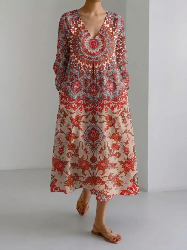 Lavinia | Vestito midi rilassato