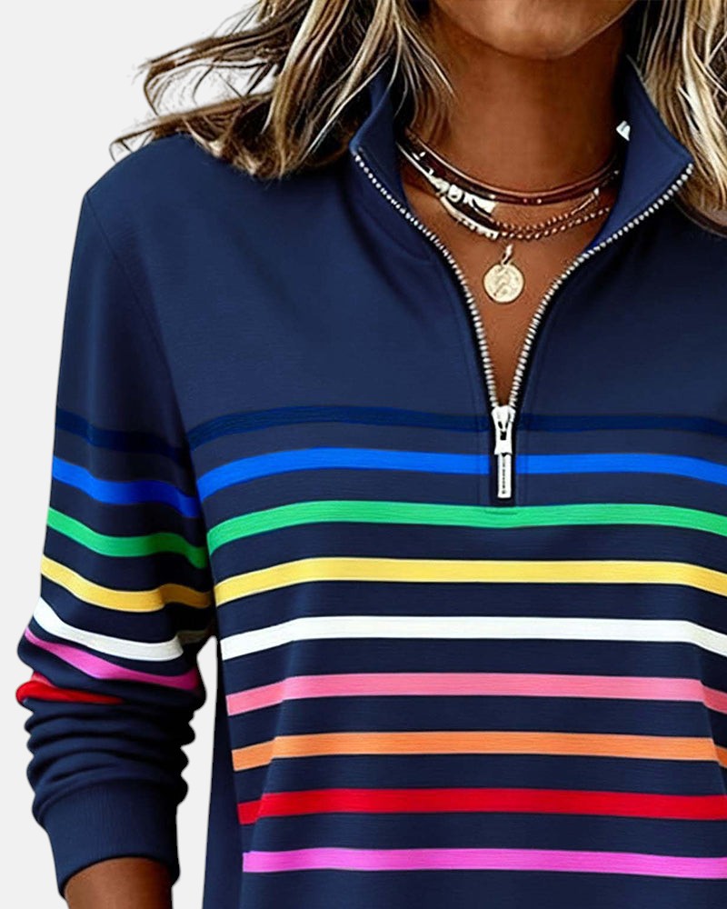 Irene | Maglione a righe comodo