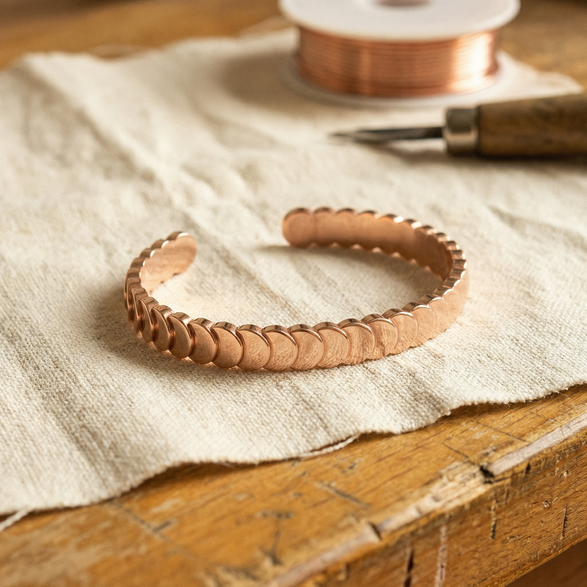 Bracciale in Rame di Valentini & Morelli Roma - Maree