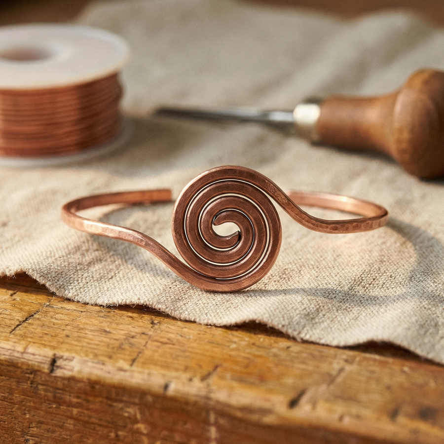 Bracciale alla Caviglia in Rame di Valentini & Morelli Roma - Riva
