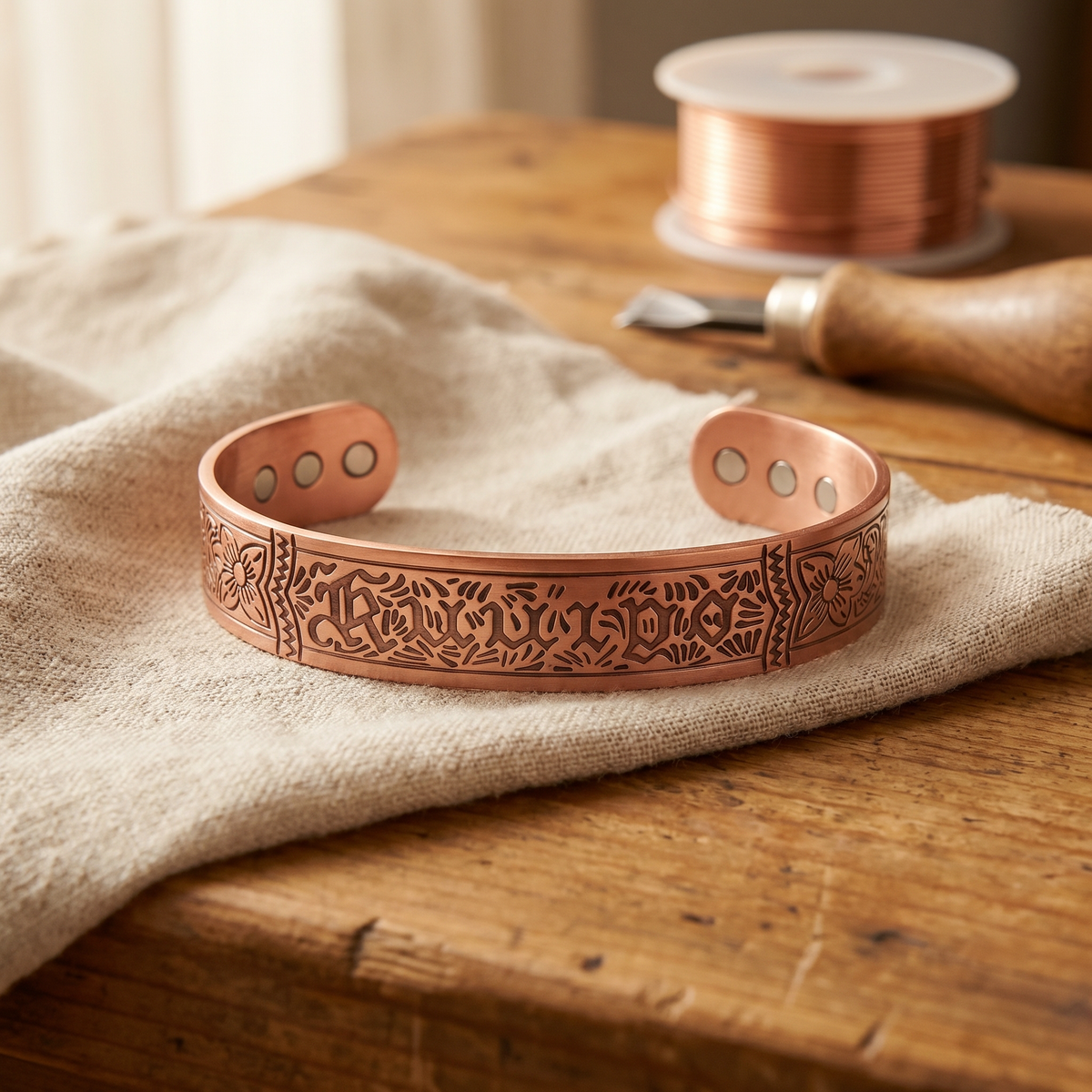 Bracciale in Rame di Valentini & Morelli Roma - Drift