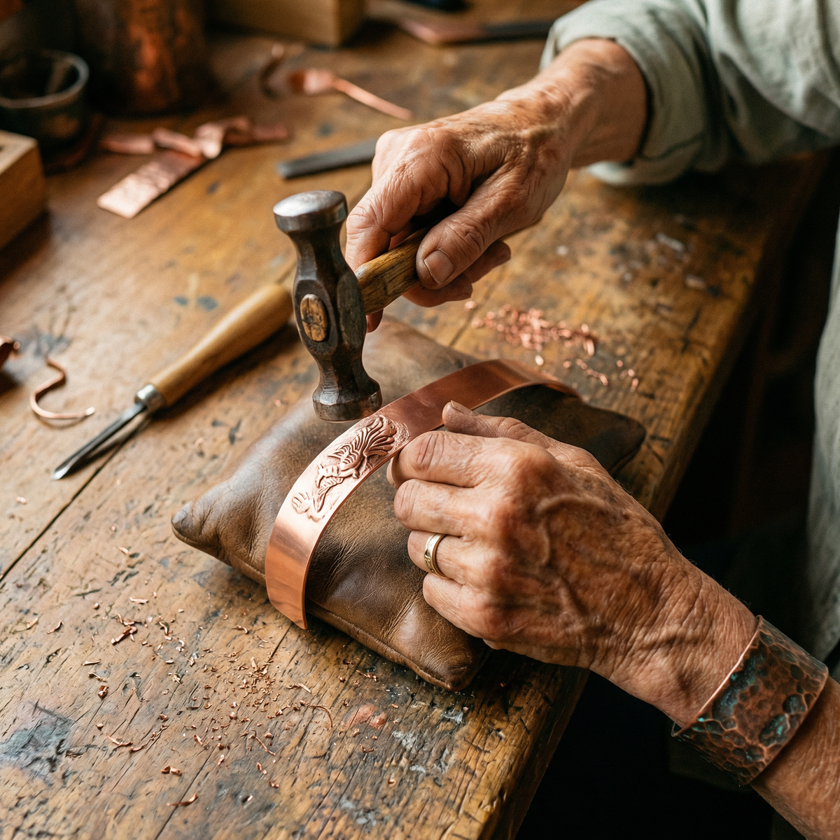 Bracciale in Rame di Valentini & Morelli Roma - Loam