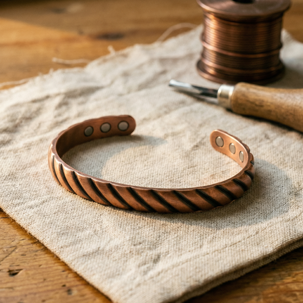 Bracciale in Rame di Valentini & Morelli Roma - Thorn