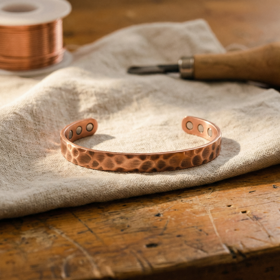 Bracciale in Rame di Valentini & Morelli Roma - Furrow