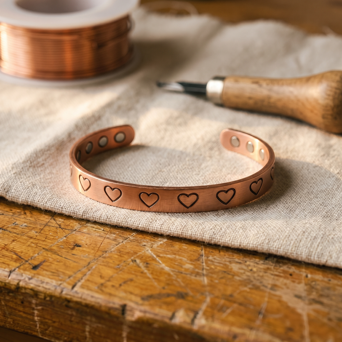 Bracciale in Rame di Valentini & Morelli Roma - Argilla