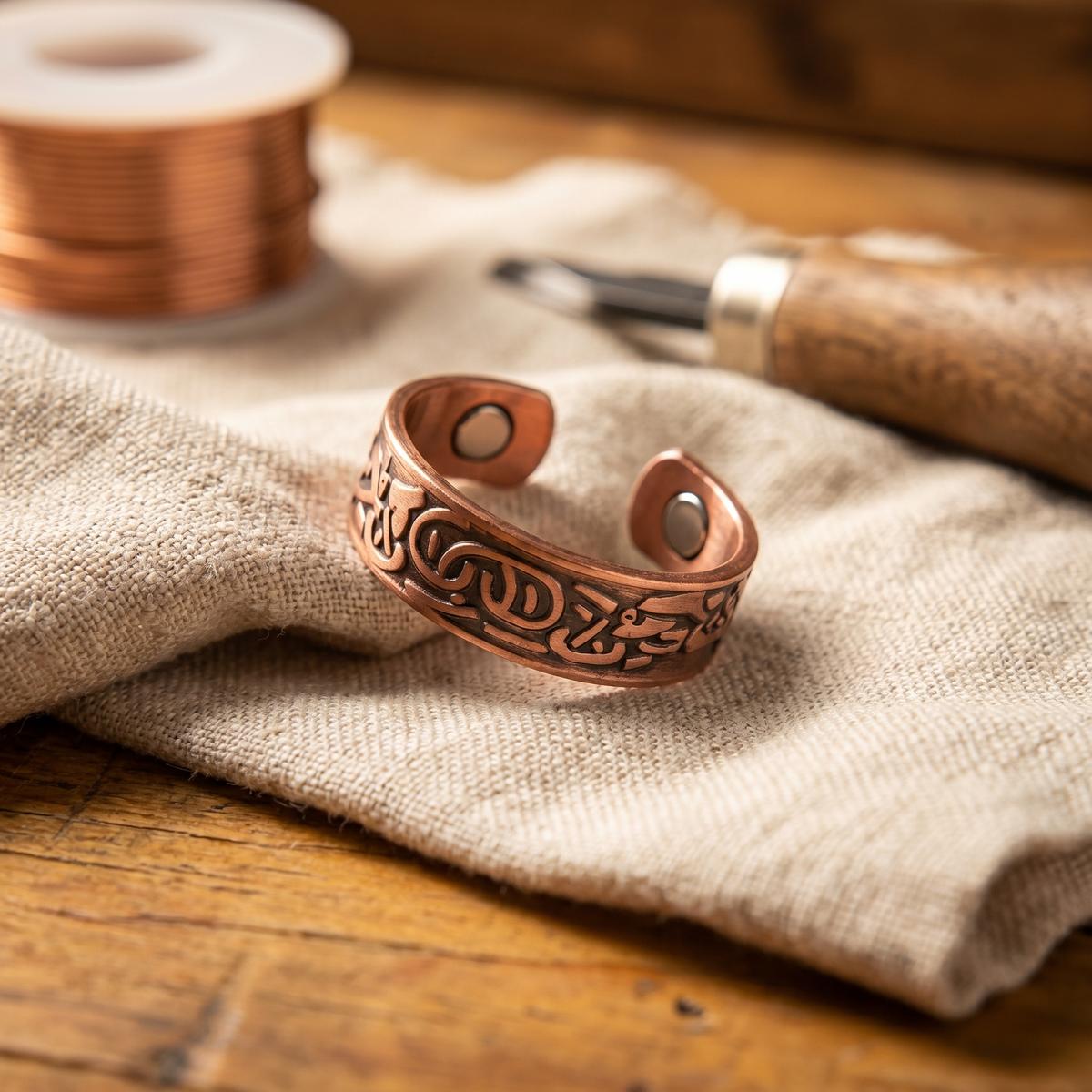 Anello in Rame di Valentini & Morelli Roma - Burr