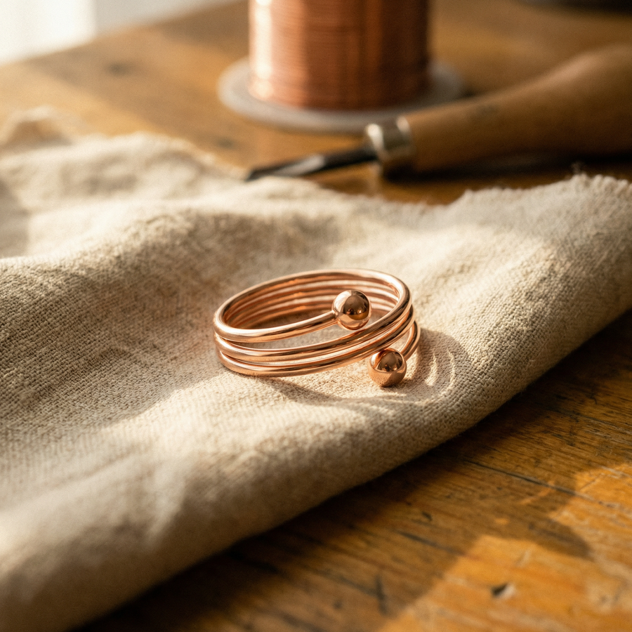 Anello in Rame di Valentini & Morelli Roma - Silt