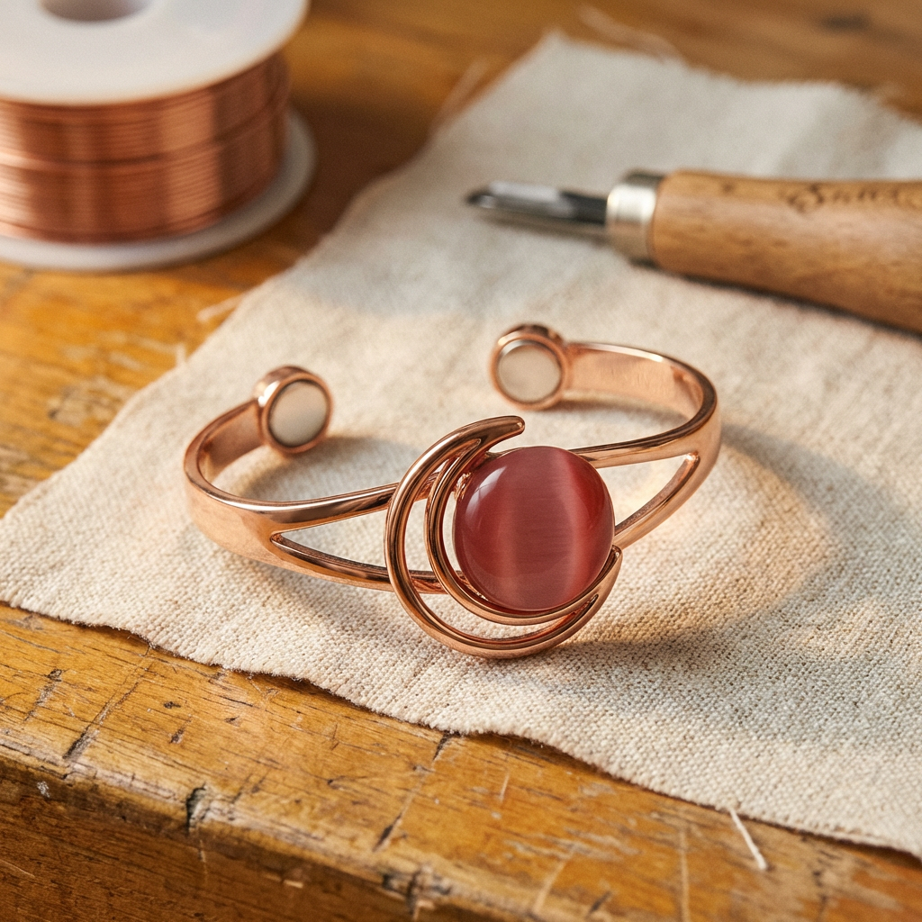 Bracciale in Rame di Valentini & Morelli Roma - Rosa