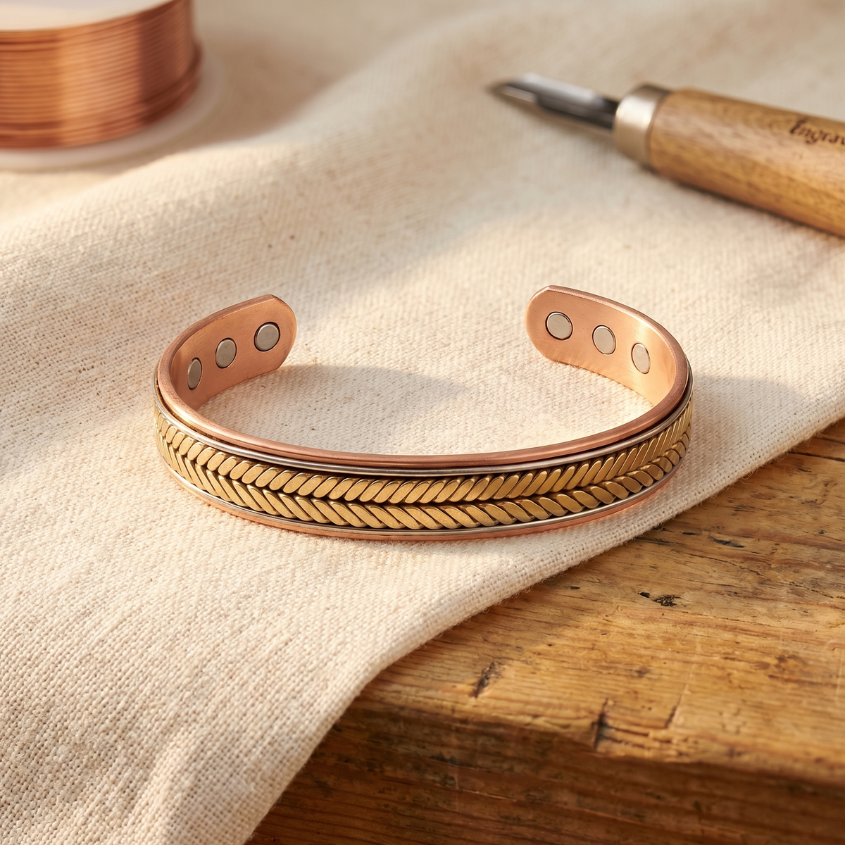 Bracciale in Rame di Valentini & Morelli Roma - Vento