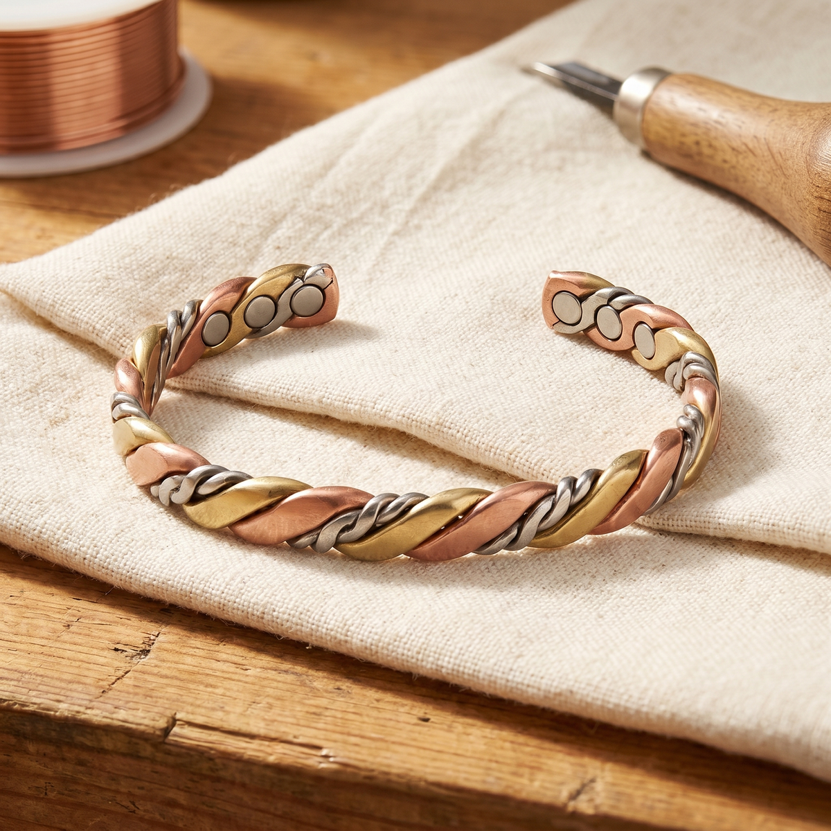 Bracciale in Rame di Valentini & Morelli Roma - Selce
