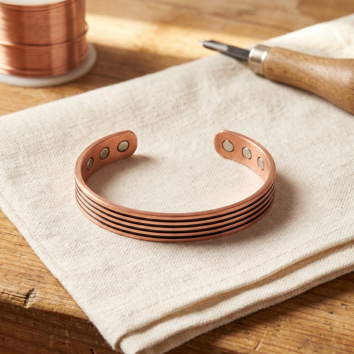 Bracciale in Rame di Valentini & Morelli Roma - Salvia