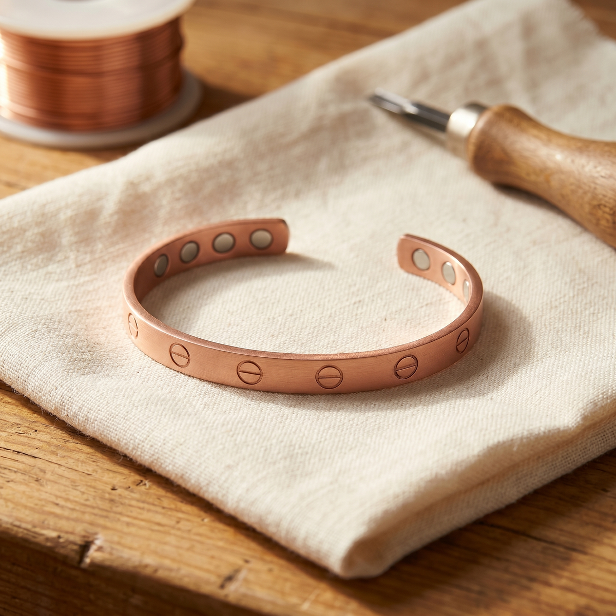 Bracciale in Rame di Valentini & Morelli Roma - Bolt
