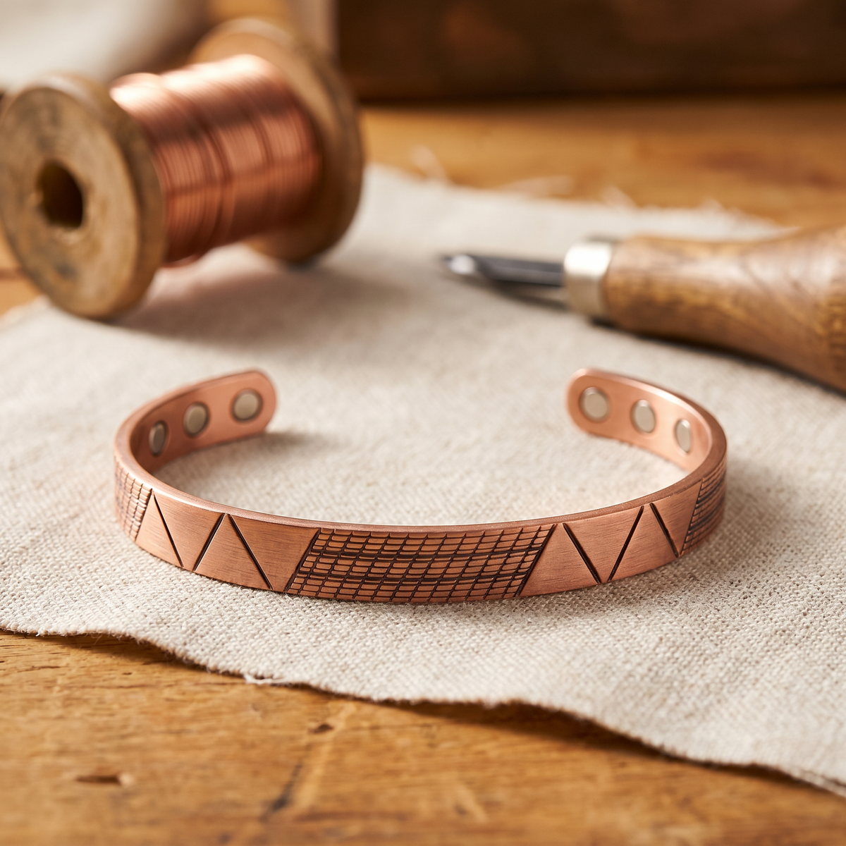 Bracciale in Rame di Valentini & Morelli Roma - Crest