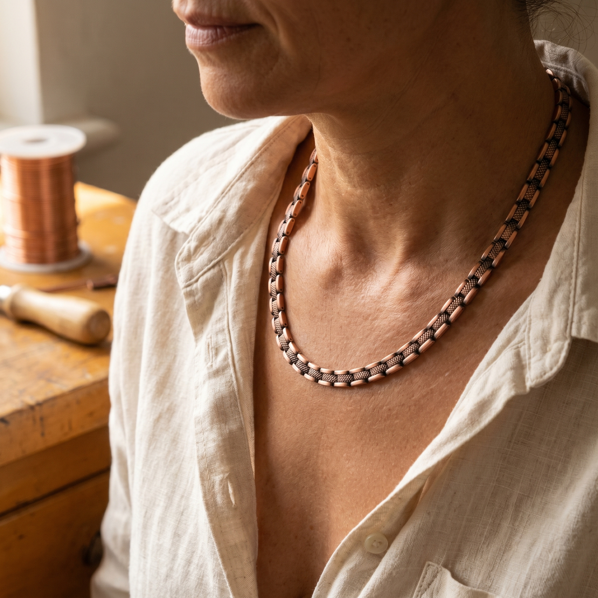 Collana in Rame di Valentini & Morelli Roma - Haze