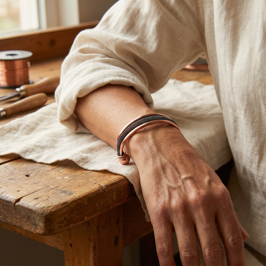 Bracciale in Rame di Valentini & Morelli Roma - Corteccia