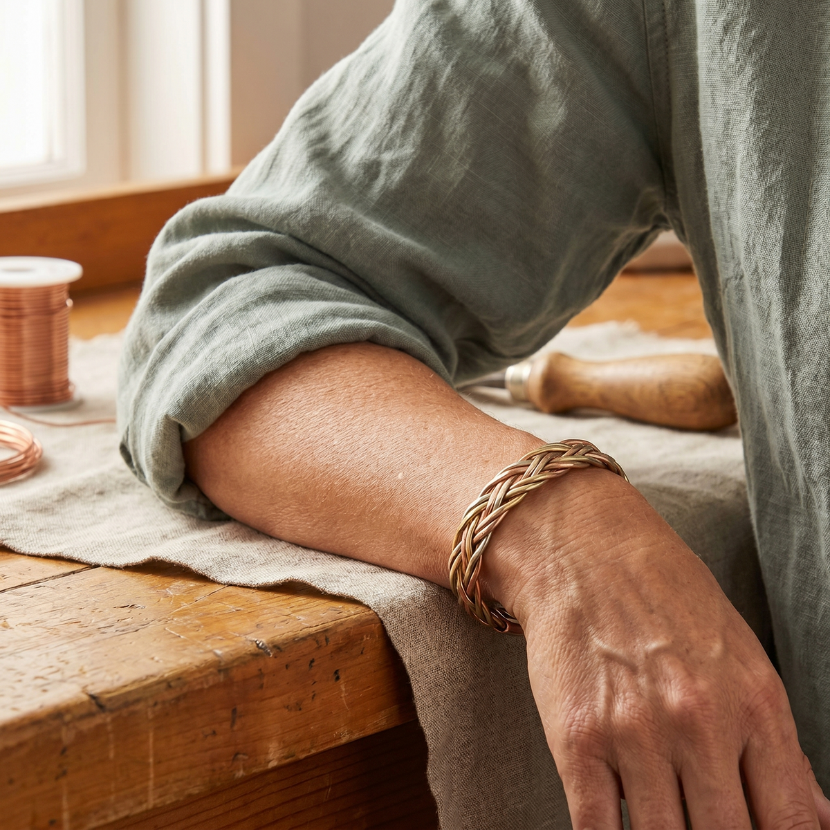 Bracciale in Rame di Valentini & Morelli Roma - Mire