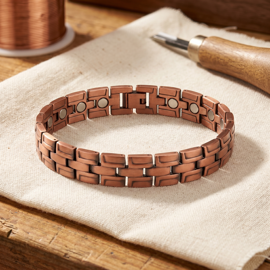 Bracciale in Rame per Uomo di Valentini & Morelli Roma - Gorse