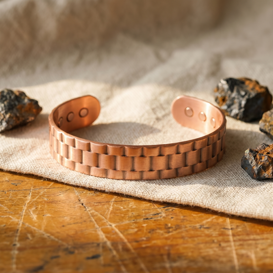 Bracciale in Rame per Uomo di Valentini & Morelli Roma - Ore