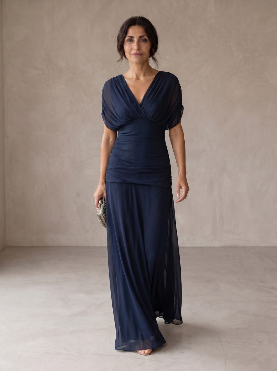 Avery | Abito Azzurro Elegante