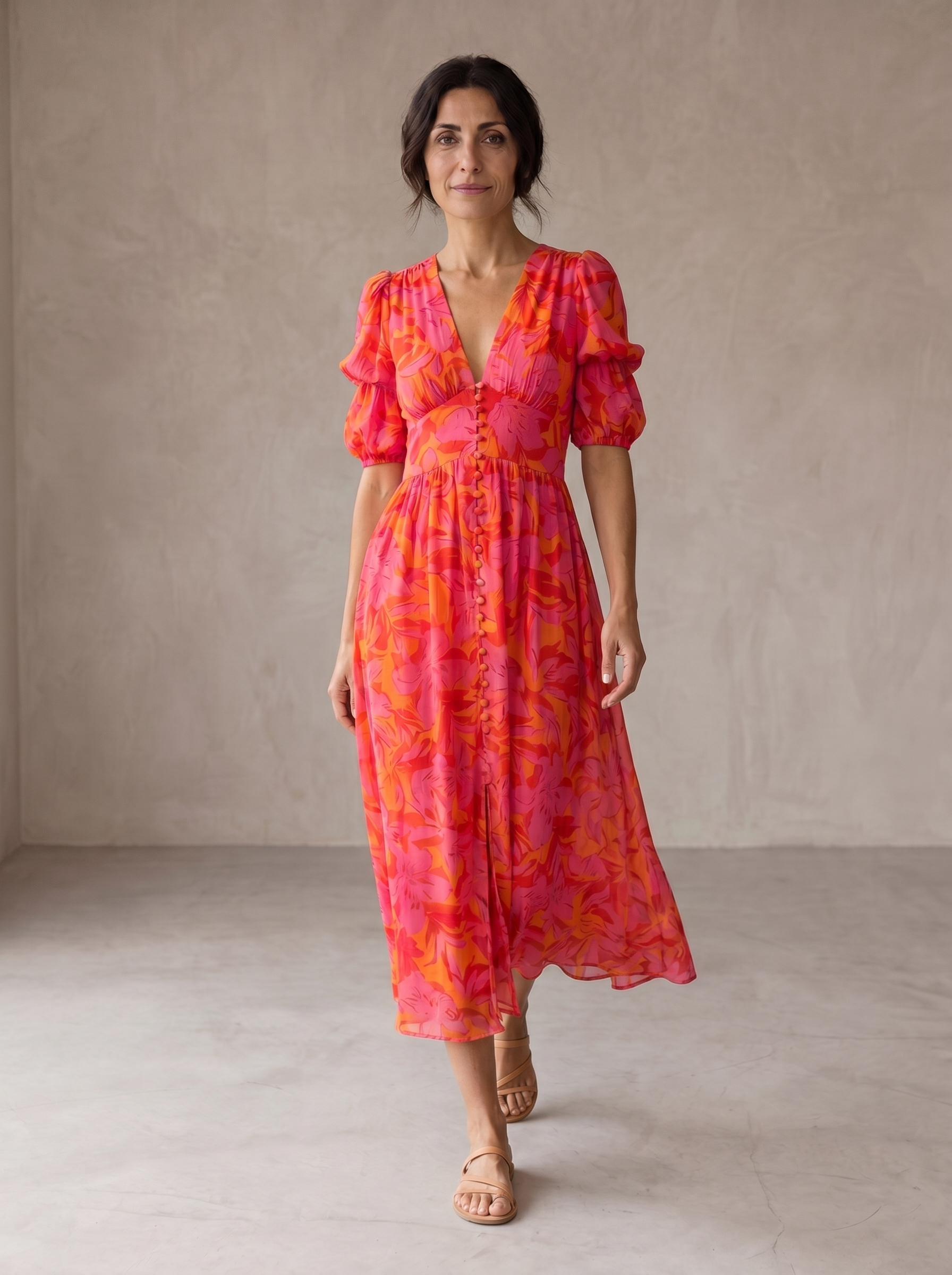 Armonia | Abito Maxi Bagliore Solare