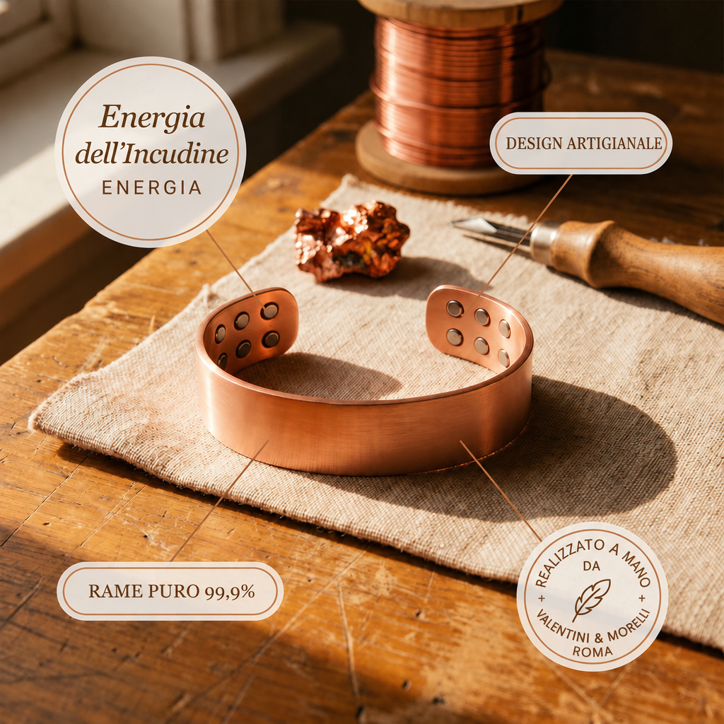 Bracciale in Rame di Valentini & Morelli Roma - Incudine