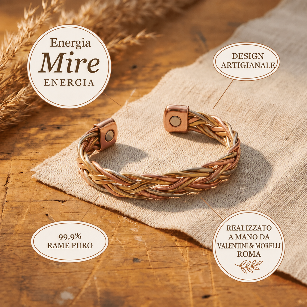 Bracciale in Rame di Valentini & Morelli Roma - Mire
