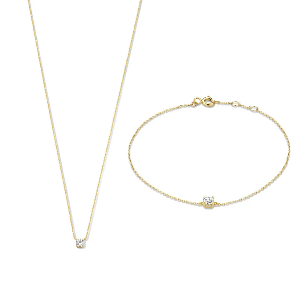 Set di pietre moissanite Cléa | Oro