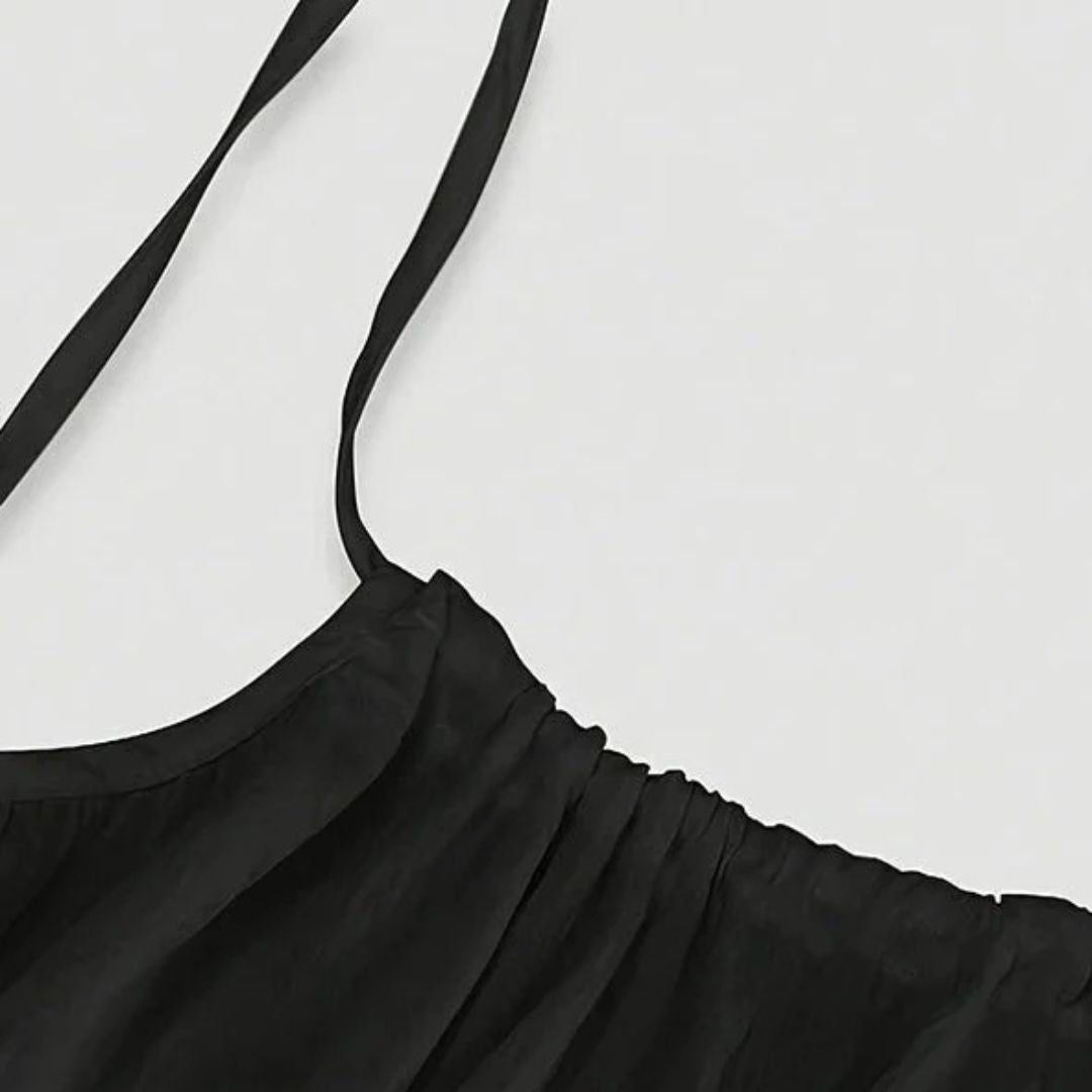 Notte | Elegante abito estivo con scollo sulla schiena
