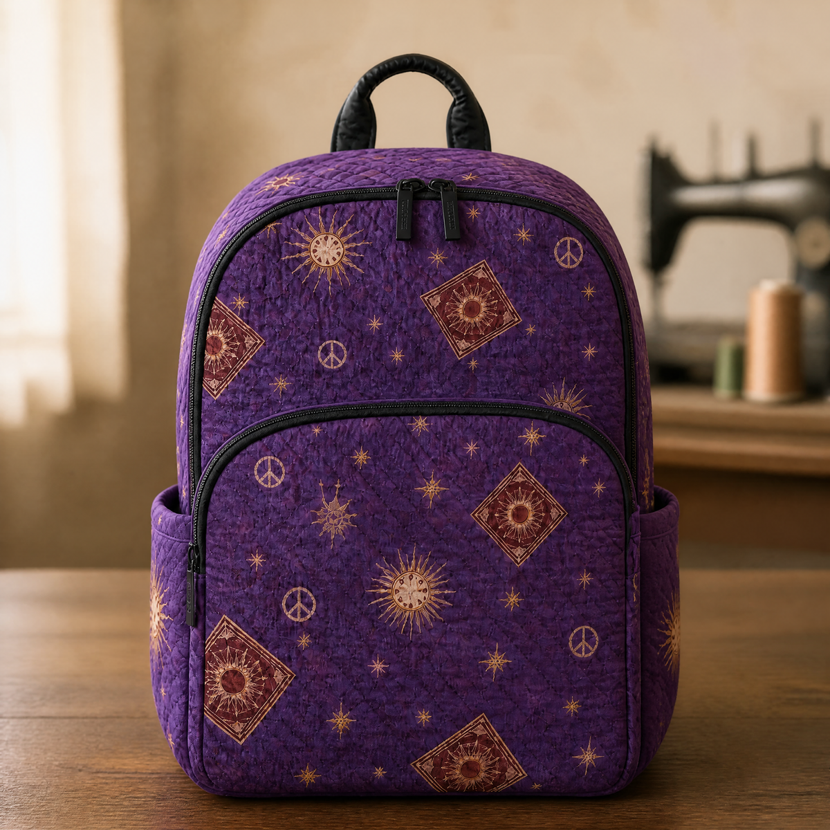 Zaino Trapuntato Boho Celestiale