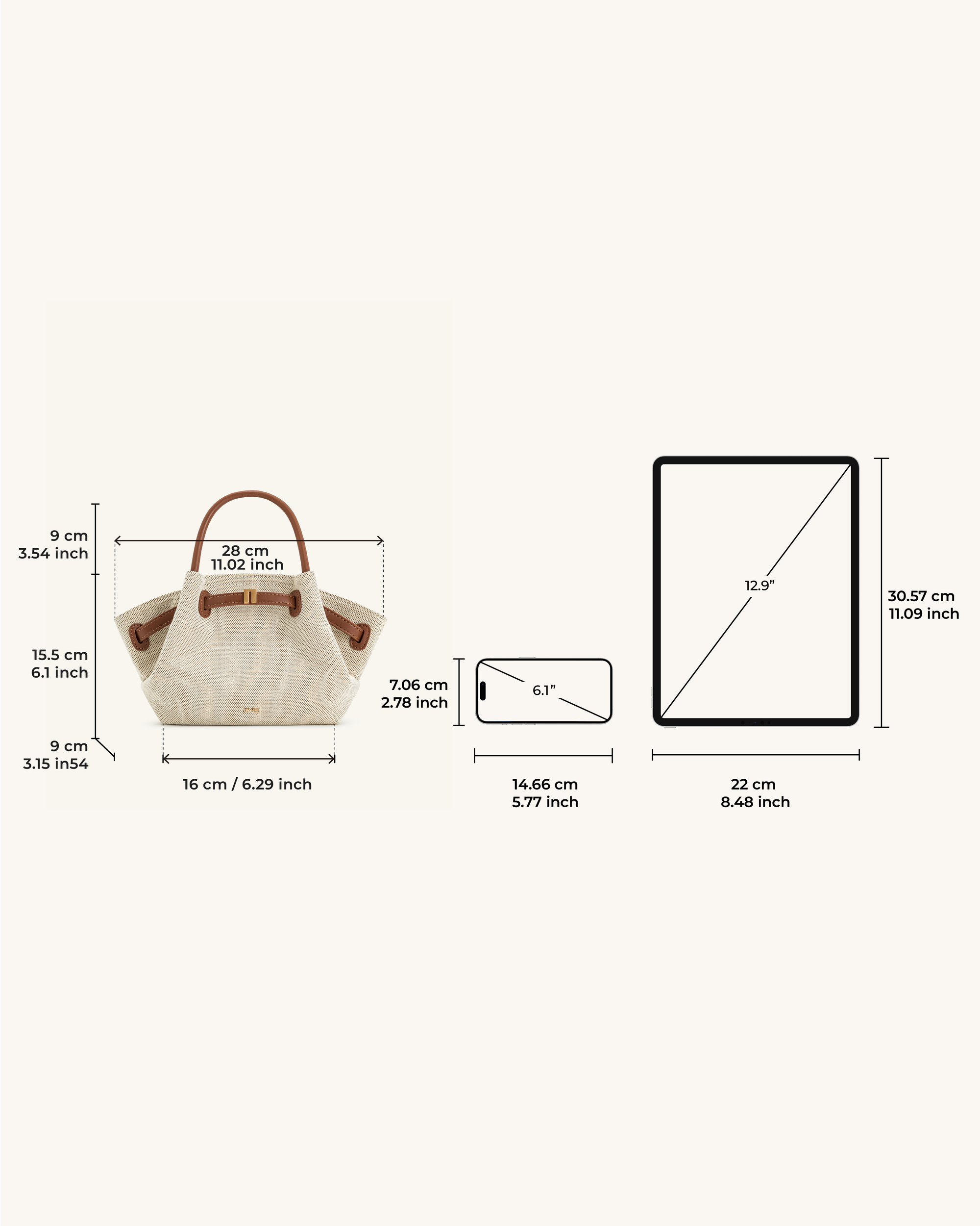 Borsa Katelle Raffia