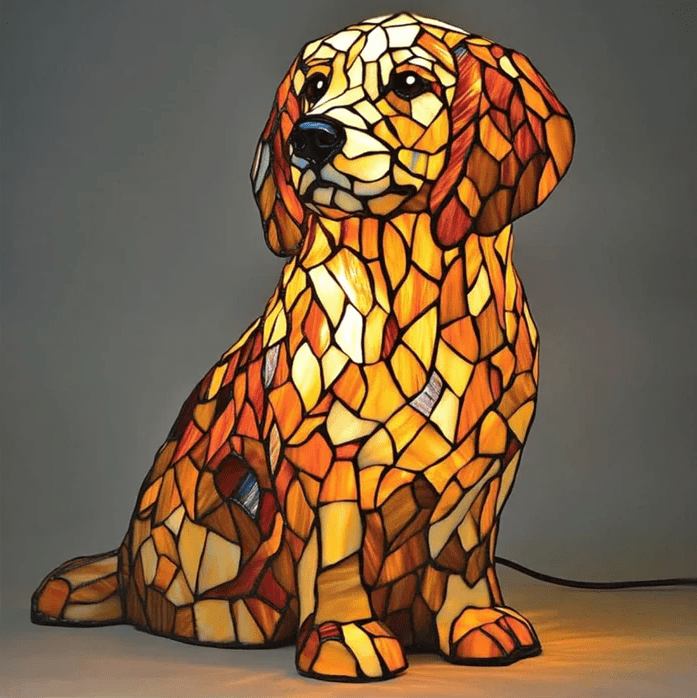 Lampada Glow Golden Retriever