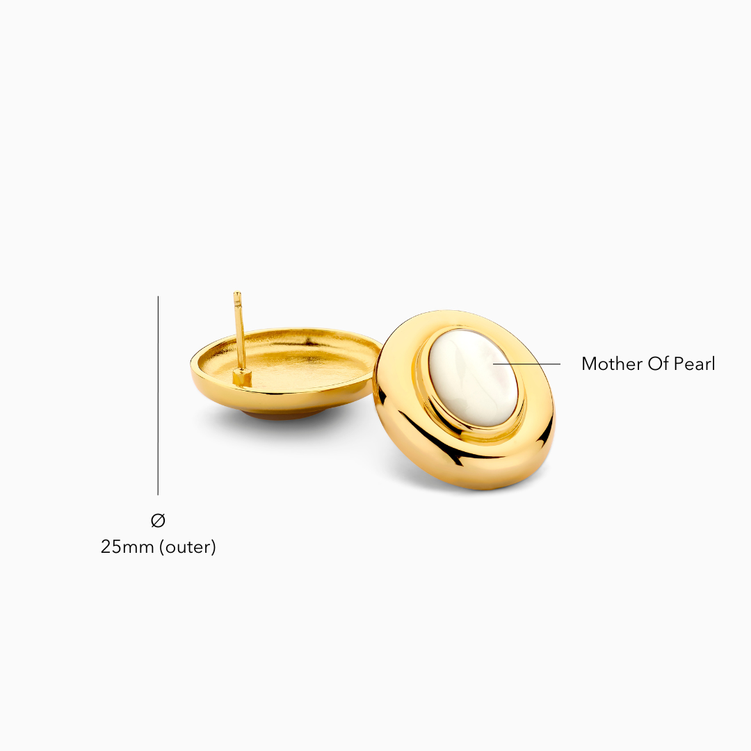 Orecchini Giselle Perla | Oro